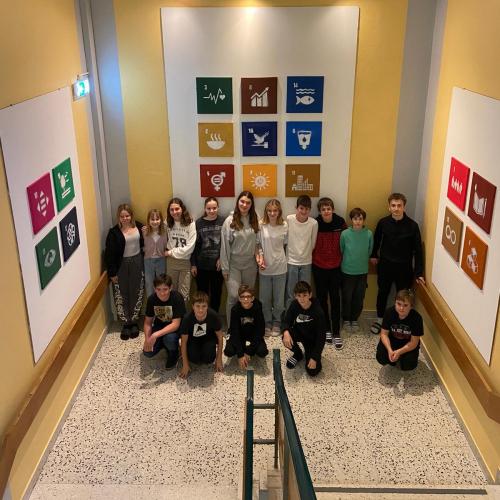 SDG's für das Treppenhaus